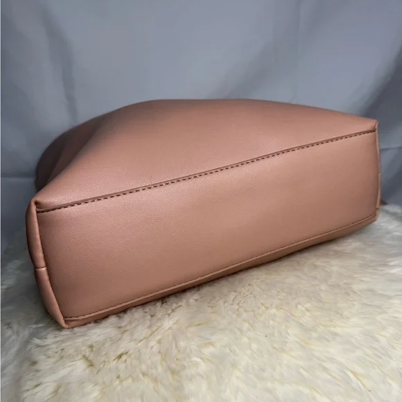 Pink and Gold Tote Bag Minimalist Design and Crossbody Strap - Like new! - Picture 5 of 9